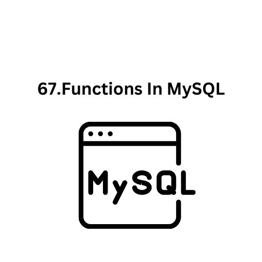 68.GROUP BY In MySQL